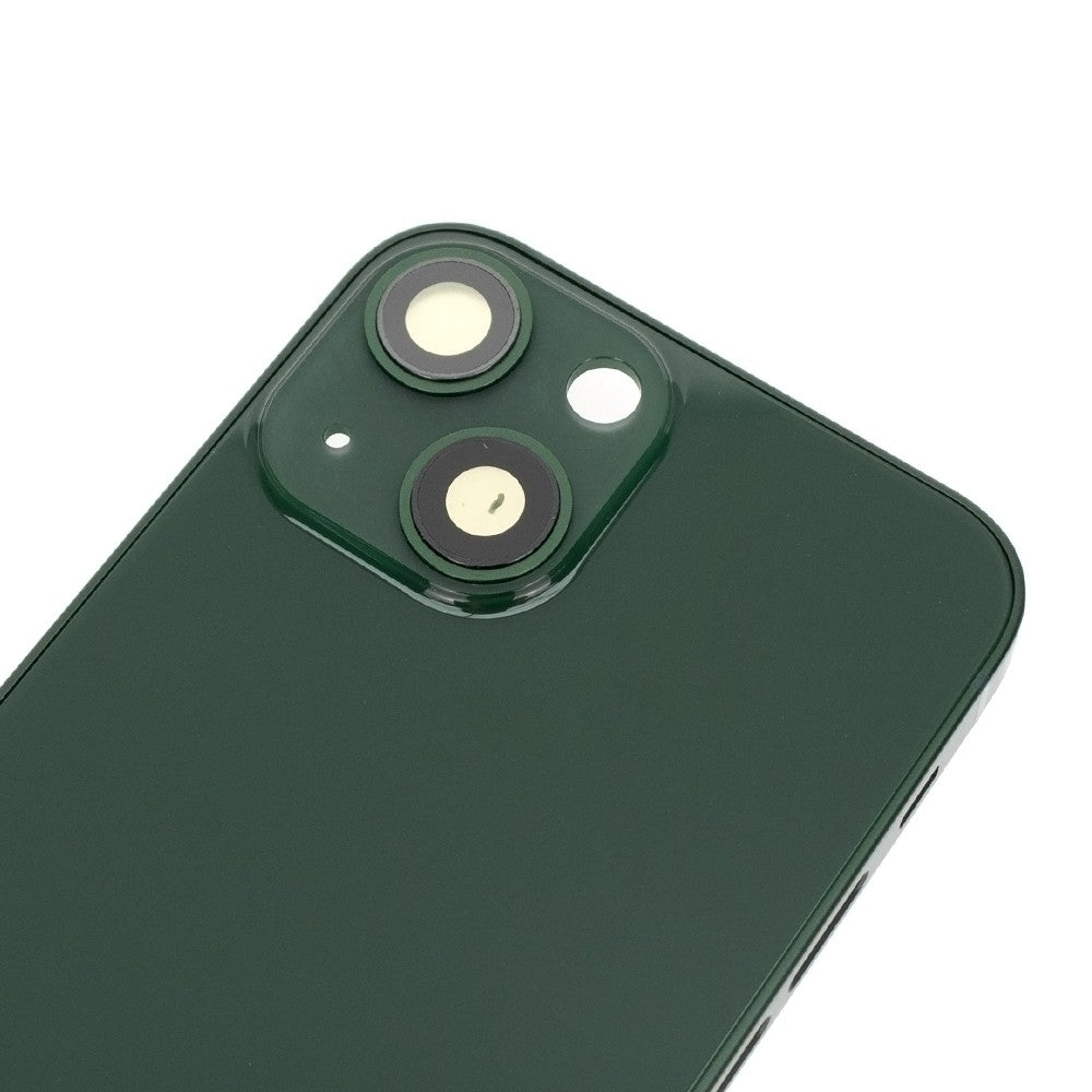 Rear Housing for iPhone 13 mini (NO LOGO)-Green Rear Housing for iPhone 13 mini (NO LOGO)-Green